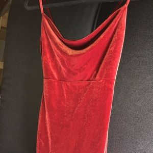 Orange/red Mini Dress